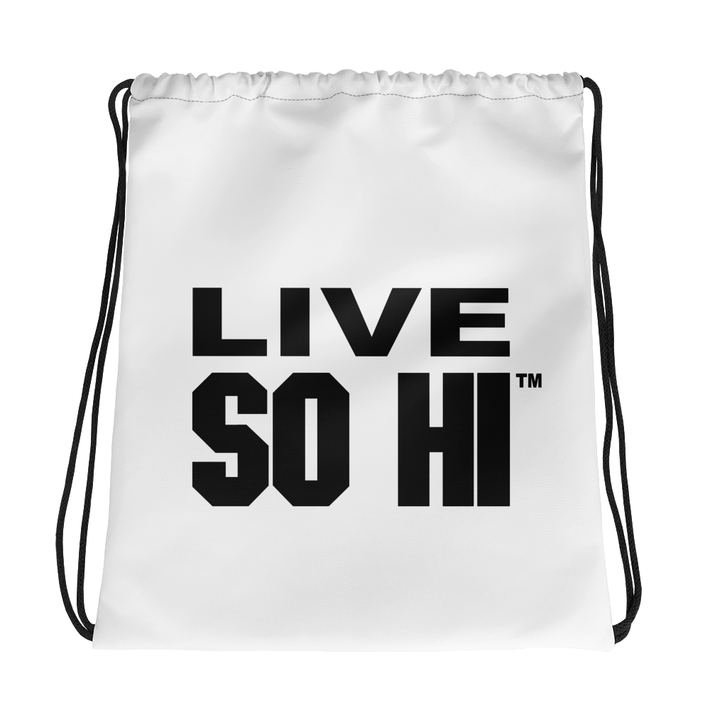 LIVE SO HI -Drawstring Bag