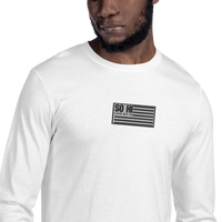 SO HI CLASSIC "USA" - EMBROIDERED FITTED LONG SLEEVE