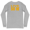 LIVE SO HI CHILL (GOLD) - Unisex Long Sleeve Tee