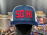 "SO HI on USA" Navy Blue with Red