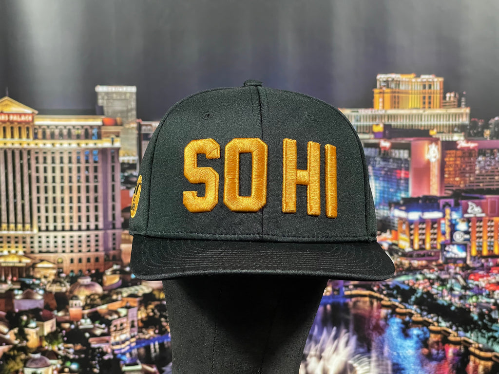 "SO HI on Life" Black with Gold
