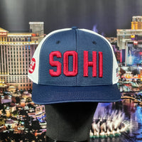 "SO HI on Trump" Navy Blue with Red and White