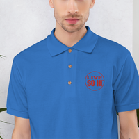 LIVE SO HI EDITION "RED" - Embroidered Polo Shirt