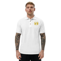LIVE SO HI EDITION "GOLD" - EMBROIDERED POLO SHIRT