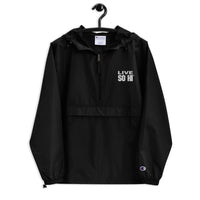 Live SO HI - Embroidered Champion Packable Jacket