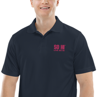 SO HI EDITION "RED" - Men's Champion performance polo