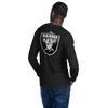 Vince" Knights and Raiders" Long Sleeve Fitted Crew