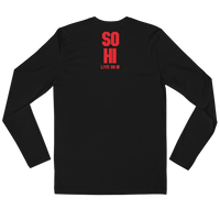 LIVE SO HI VEGAS EDITION "PLAY" - LONG SLEEVE FITTED CREW
