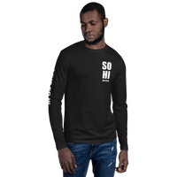 LIVE SO HI "WINE" - LONG SLEEVE FITTED CREW