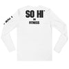 SO HI ON FITNESS - LONG SLEEVE FITTED CREW