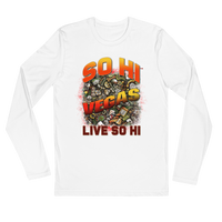 LIVE SO HI VEGAS EDITION "PLAY" - LONG SLEEVE FITTED CREW