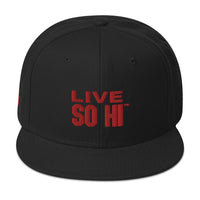 SO HI CHILL EDITION HATS "RED" SNAPBACK HAT