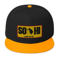 LIVE SO HI GOLF EDITION "SO HI on Golf Gold" Snapback Hat