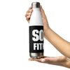 SO HI FITNESS EDITION STAINLESS STEEL WATER BOTTLE