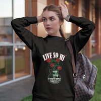 LIVE SO HI INSPIRED (ROSE) - Unisex Sweatshirt