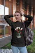 LIVE SO HI INSPIRED (ROSE) - Unisex Sweatshirt