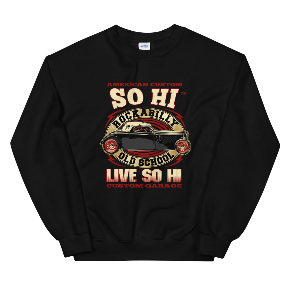 LIVE SO HI VINTAGE (ROCKABILLY)  -  Sweatshirt