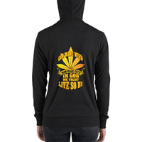 LIVE SO HI CHILL EDITION "GOLD" - Unisex zip hoodie