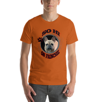 SO HI Beat Friends Collection "Frenchie" - Short-Sleeve Unisex T-Shirt