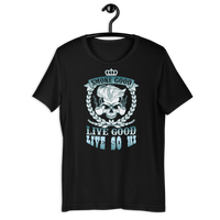 LIVE SO HI CHILL (SMOKE) - Short-Sleeve Unisex T-Shirt