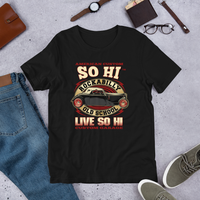 LIVE SO HI VINTAGE (ROCKABILLY) - Short-Sleeve Unisex T-Shirt