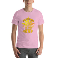 LIVE SO HI CHILL (GOLD) - Short-Sleeve Unisex T-Shirt