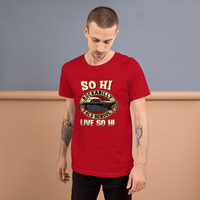 LIVE SO HI VINTAGE (ROCKABILLY) - Short-Sleeve Unisex T-Shirt